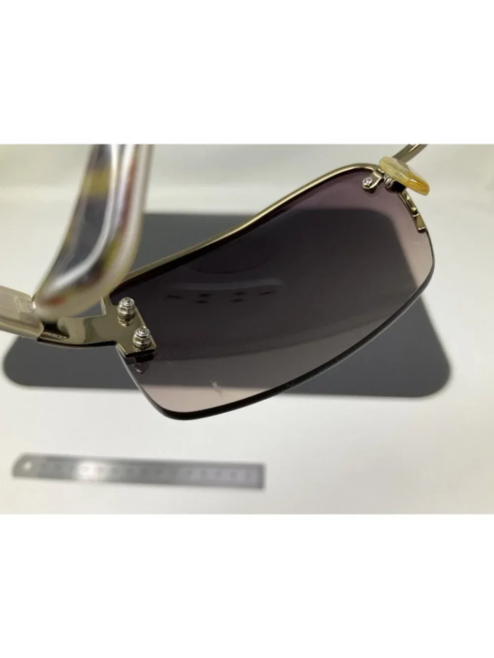 Vintage Ralph Lauren Sunglasses RA 4012 111/13 Rimless 62-16 130